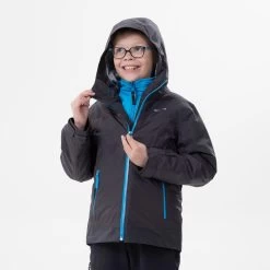 Quechua KIDS’ 3-in-1 WATERPROOF HIKING JACKET - SH500 X-WARM -8°C - AGES 7 -Quechua ka3a0f9b03cef3167a8db8c9f9059a361