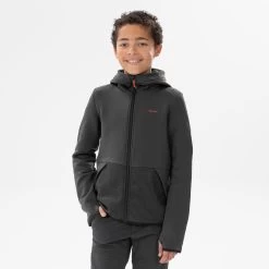 Quechua KIDS’ HIKING FLEECE JACKET - MH500 AGED 7-15 -Quechua kaa2cbcf6eabe1c9860109af967850b3e