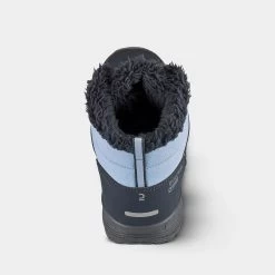 Quechua KIDS' WARM WATERPROOF HIKING BOOTS - SH100 WARM RIP-TAB - SIZE 35C -Quechua kae102c9640528bb26d763ed1f8d90278