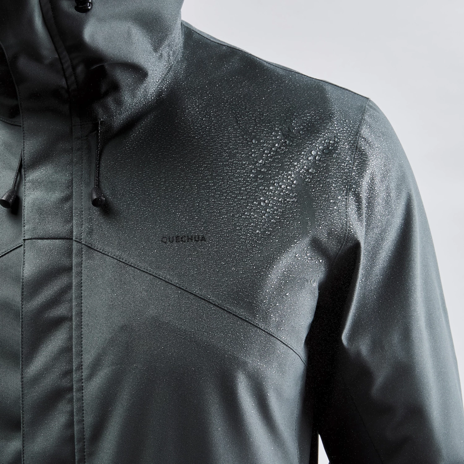 Quechua Men's Hiking Lightweight Waterproof Jacket MH150 18 Quechua Men's Hiking Lightweight Waterproof Jacket MH150 - Image 16