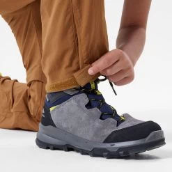 Quechua Kids’ Modular Hiking Trousers MH500 Aged 7 -Quechua kb086beadd6890887688979503df06d39