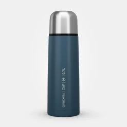 Quechua Stainless Steel Isothermal Hiking Bottle 0.7 Litre Blue -Quechua kb3aca5dd49084b6177dd50635b573d88