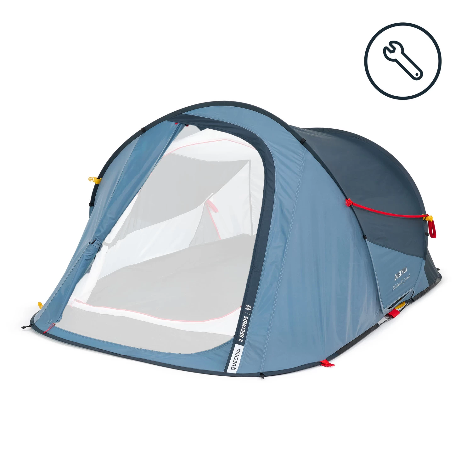 Quechua FLYSHEET - SPARE PART FOR THE 2 SECONDS 2 PERSON TENT 3 Quechua FLYSHEET - SPARE PART FOR THE 2 SECONDS 2 PERSON TENT
