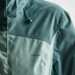 Quechua Women’s Waterproof Mountain Walking Jacket MH100 -Quechua kbbdb87acfecb07773cee1e026d494810