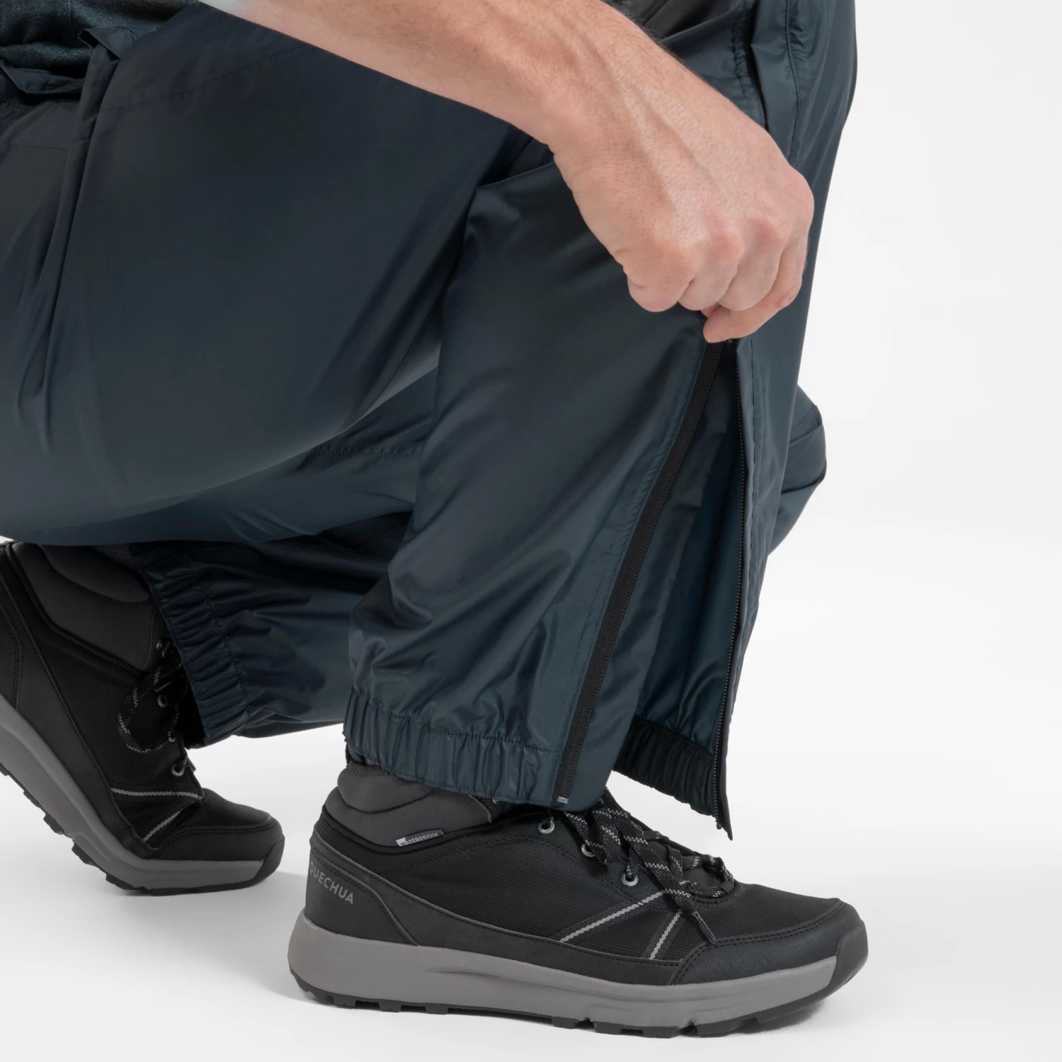 Quechua Men's Waterproof Hiking Over Trousers 9 Quechua Men's Waterproof Hiking Over Trousers - Image 7