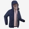 Quechua 3-in-1 WARM AND WATERPROOF HIKING JACKET - SH100 -0.5°C - CHILDREN 7 -Quechua kc7174396d7cf2b6dcffc268887876cd9