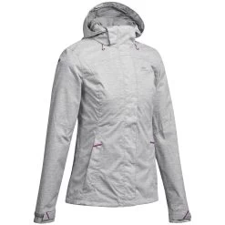 Quechua Women’s Waterproof Mountain Walking Jacket MH100