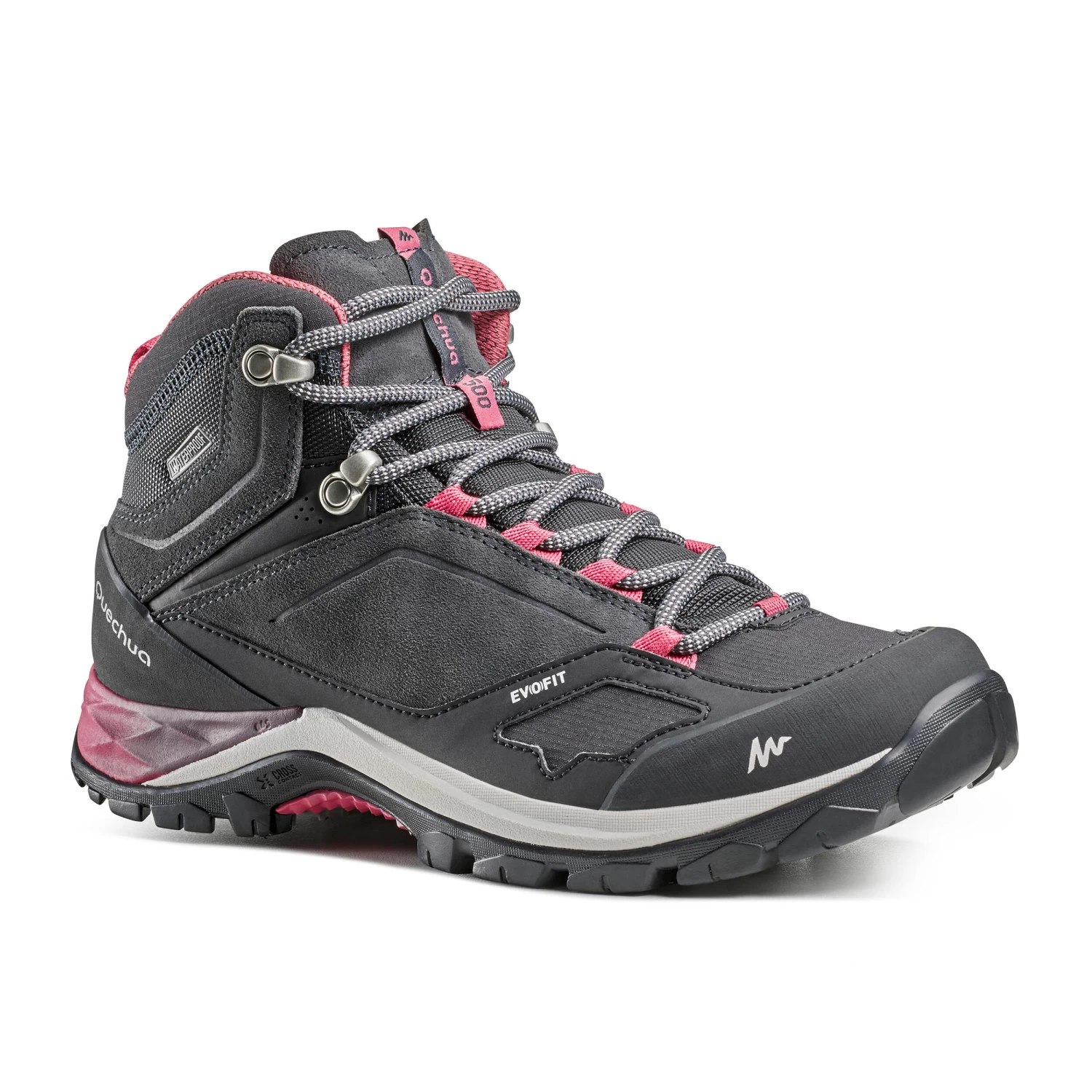 Quechua Women's Waterproof Walking Boots - MH500 Mid 3 Quechua Women's Waterproof Walking Boots - MH500 Mid