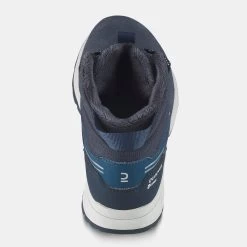 Quechua Kids' Warm And Waterproof SH500 Lace-up Leather Hiking Shoes - Size 2.5 -Quechua kccef7b3bdba5ff809e34c9d9b753b3ac