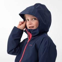 Quechua Kids’ Waterproof Hiking Jacket - MH500 Aged 7-15 -Quechua kd00ea07d90daa29f63a3ee2c5a5a6f37