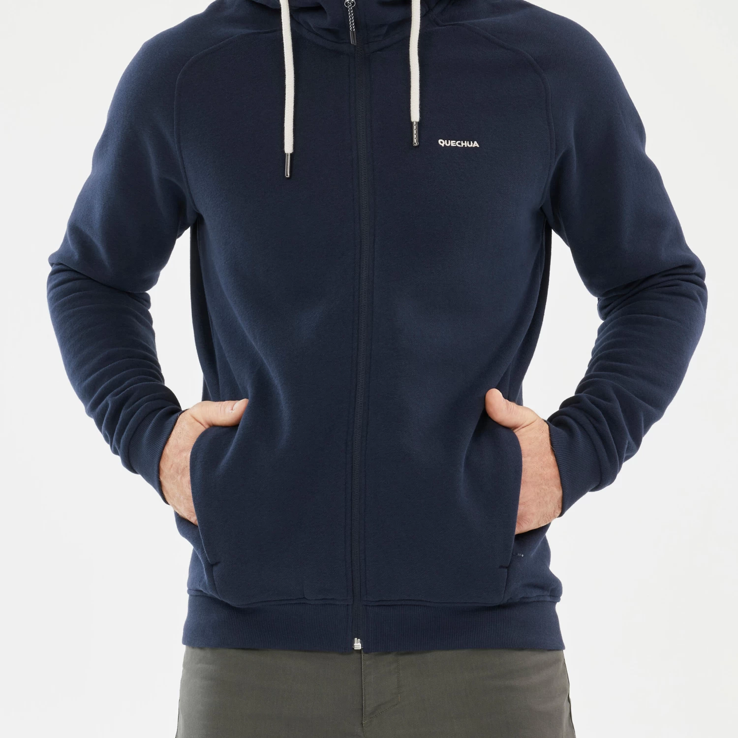 Quechua Men’s Hiking Zipped Hooded Sweatshirt 8 Quechua Men’s Hiking Zipped Hooded Sweatshirt - Image 6