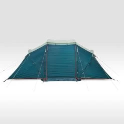 Quechua 4 Man Tent With Poles - Arpenaz 4.2 -Quechua kdbde076573a0905c3a1c8d72955b75ab