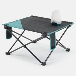 Quechua LOW FOLDING CAMPING TABLE MH100 Grey -Quechua ke01116bcd26d4e1c3ec42ec72115518a