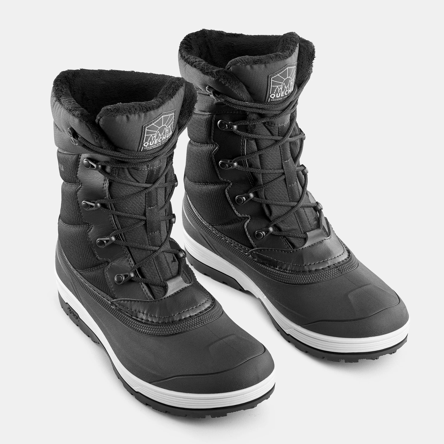 Quechua Warm Waterproof Snow Boots - SH500 Lace-up 4 Quechua Warm Waterproof Snow Boots - SH500 Lace-up - Image 2