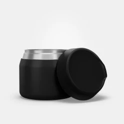 Quechua Stainless Steel Isothermal Food Box For Hiking MH500 0.5 L Black -Quechua kecf07f6b93c0658ae7112180b355b89a