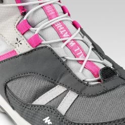 Quechua Kids' Waterproof Lace-Up Boots - Size 3-5 -Quechua kef503c99209a2a830f031fdd37ece8ef