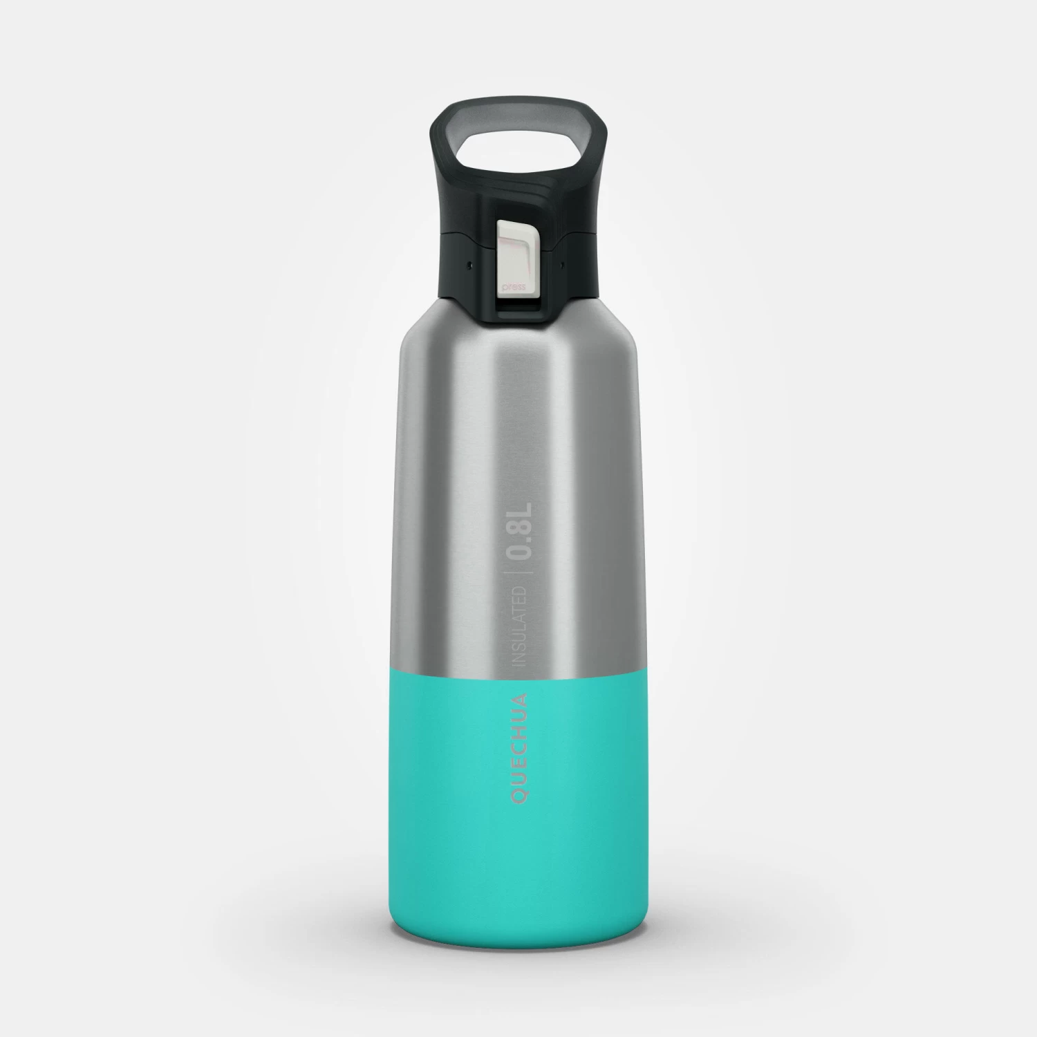 Quechua Isothermal Stainless Steel Hiking Flask MH500 0.5 L Turquoise 13 Quechua Isothermal Stainless Steel Hiking Flask MH500 0.5 L Turquoise - Image 11