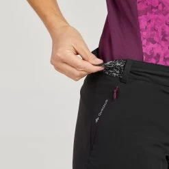 Quechua Women's Convertible Mountain Hiking Trousers -Quechua kf7492e7439c2e8f952f394abc05a7a09