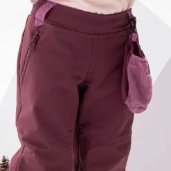 Quechua Kids’ Softshell Hiking Trousers - MH550 - Aged 2-6 -Quechua kf9032f39c6907da553235defc7af069e