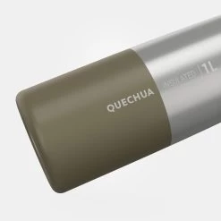 Quechua Isothermal Stainless Steel Hiking Flask MH500 1 L Khaki -Quechua kfc087bfedafce36589929ca3f8547368