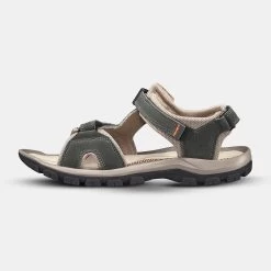 Quechua Men's Leather Walking Sandals - NH120 -Quechua kff7bbac09194881e899e704a98a70e75